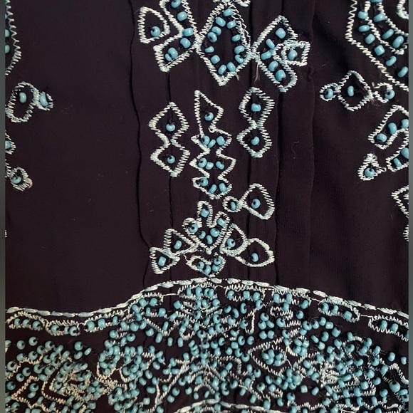 Sundance Beaded Tunic / Minidress - Picture 3 of 5